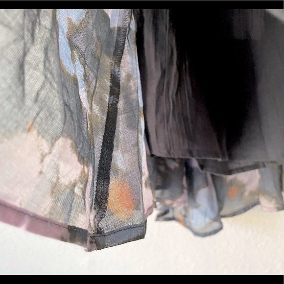 FREE PEOPLE “Sway My Way” Pull On Skirt in “Dark Combo” Print - Picture 5 of 9